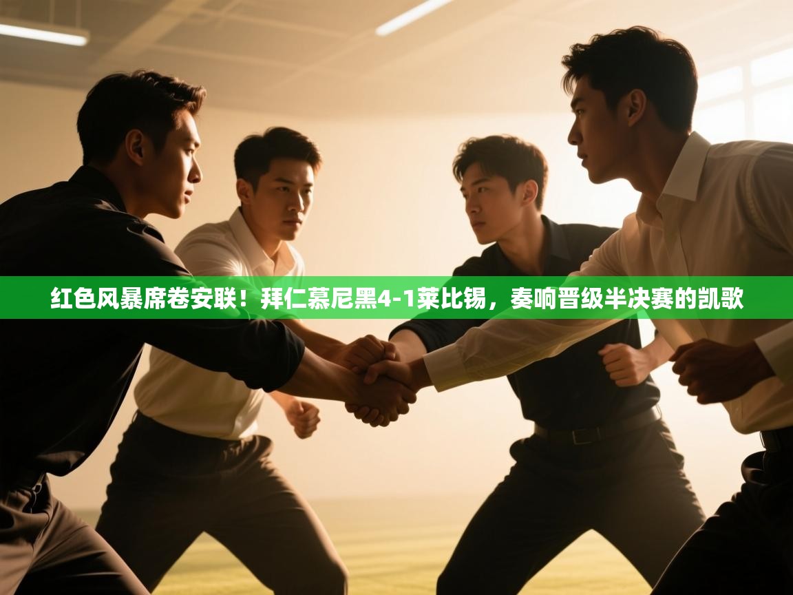 红色风暴席卷安联！拜仁慕尼黑4-1莱比锡，奏响晋级半决赛的凯歌